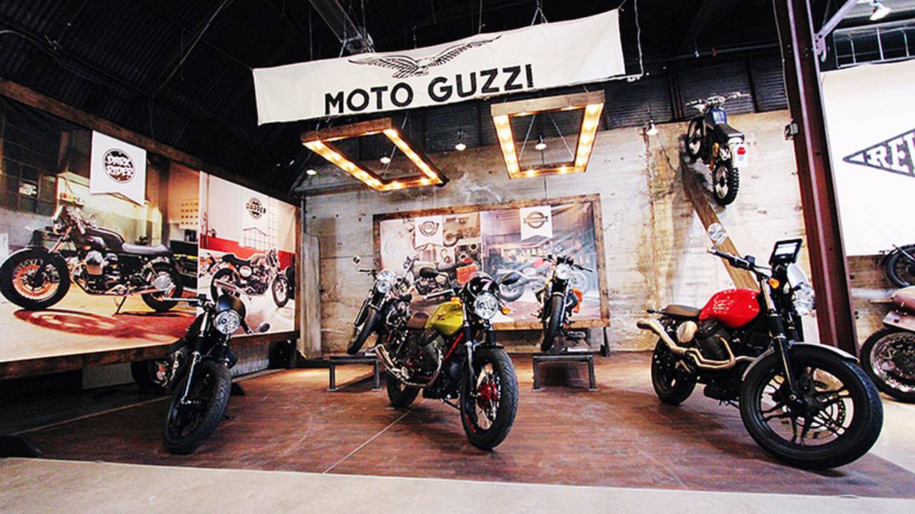 Photo by Jennifer Proseus @Thirdjennmoto<br />The Moto Guzzi display