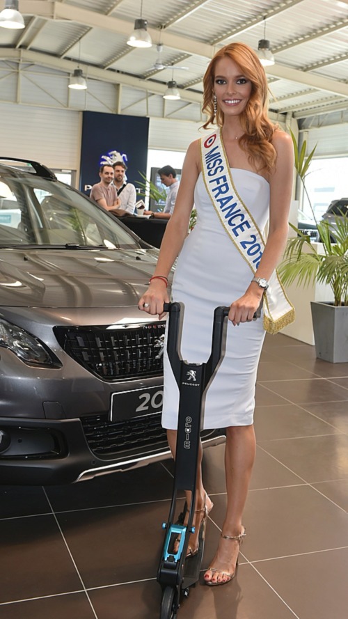 Miss France 2018 en Peugeot 2008