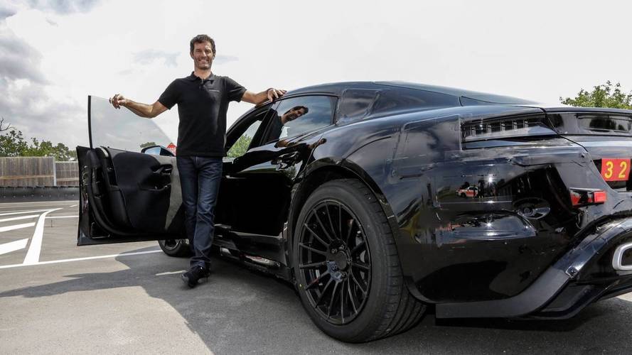 Mark Webber prueba el Porsche Mission E