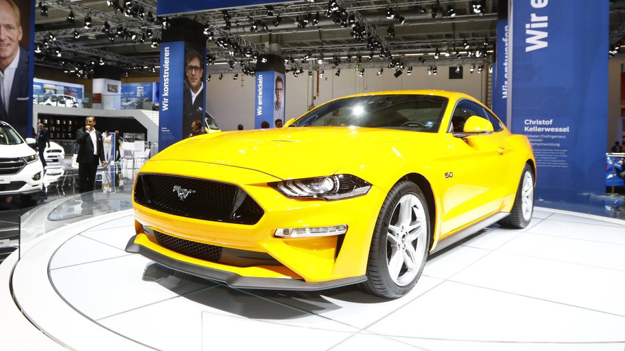 2018 Ford Mustang (Euro-spec) live in Frankfurt