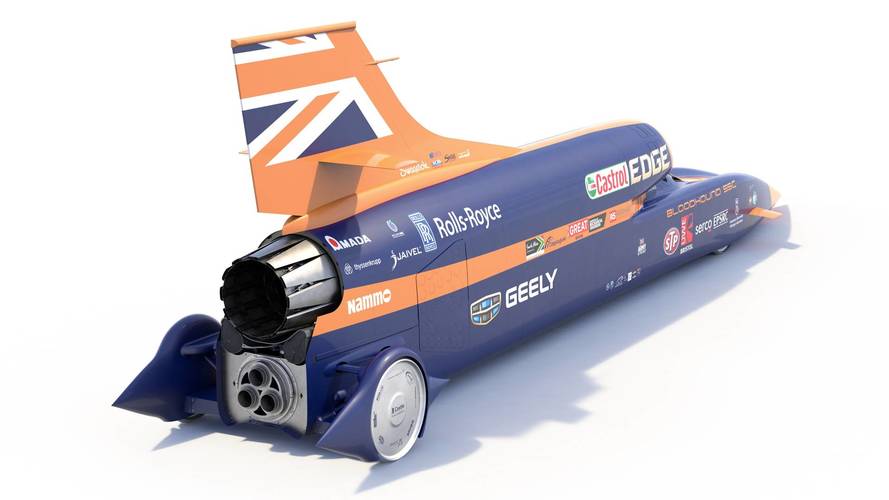 Bloodhound SSC speed run
