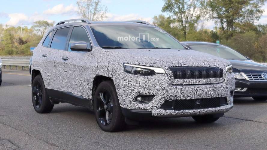 2018 Jeep Cherokee Headlights Spy Shots