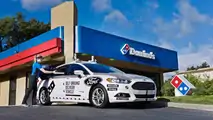 Domino's Pizza Autonomous Ford Fusion