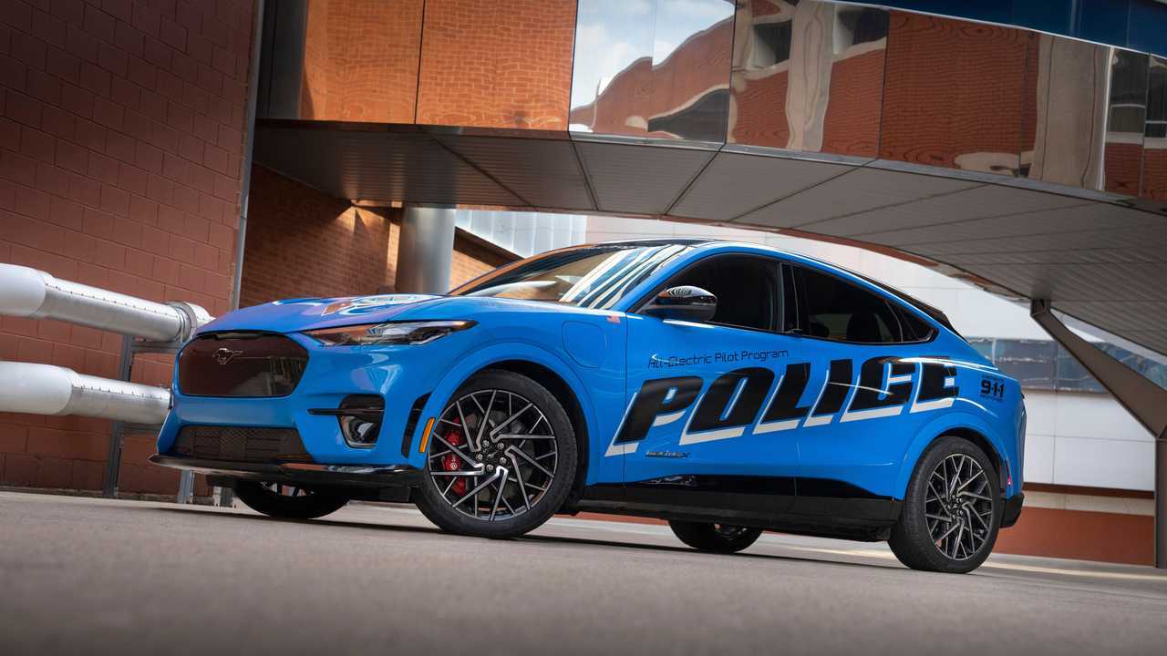 Ford Mustang Mach-E, in fase test per la polizia americana