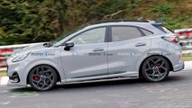 La Ford Puma ST ibrida gira al Nurburgring