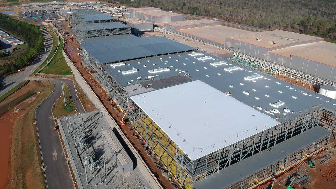 SK Battery America site under construction in Georgia