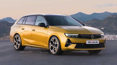 Opel Astra Sports Tourer (2022) als Rendering
