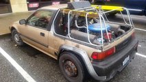 Honda Civic Anni '80 con motore V8 Oldsmobile