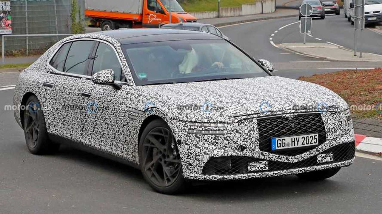Genesis G90 (2022) Erlkönig