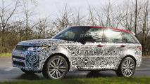 Range Rover Sport SVR facelift spy photo
