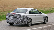 Makyajlı BMW 4 Serisi Convertible casus fotoğrafları