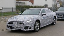 Audi A7L Spy Photos