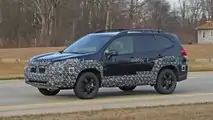 2022 Subaru Forester Side Spy Photo