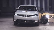 Mazda MX-30 - Side Mobile Barrier test 2020