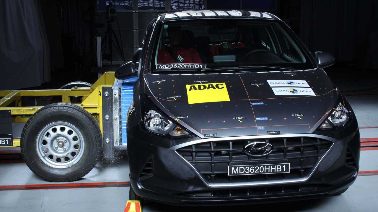 Hyundai HB20 - Teste de colisão (2020)