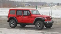 Jeep Wrangler Half-Door Spy Shots