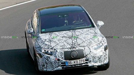 Mysterious teaser shows production Mercedes-Benz EQS outline