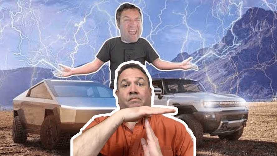 Tesla Cybertruck Vs GMC Hummer EV: The Fight Against Doug DeMuro