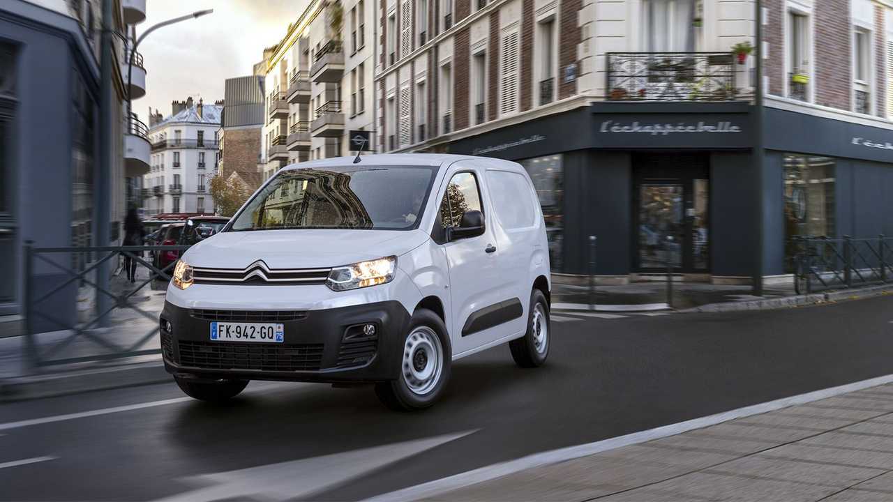 Citroën ë-Berlingo Van, tre quarti anteriore