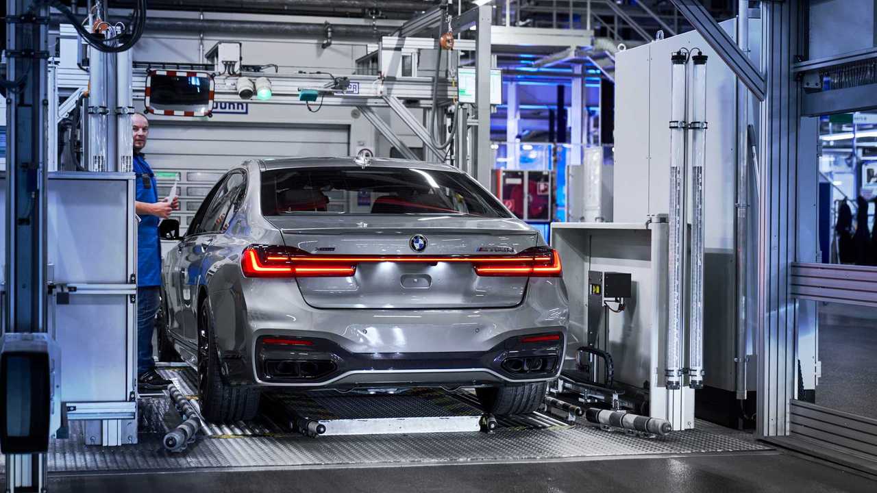 2020 BMW 7 Series Facelift production at Dingolfing factory