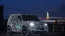 Land Rover Defender test prototypes in North America