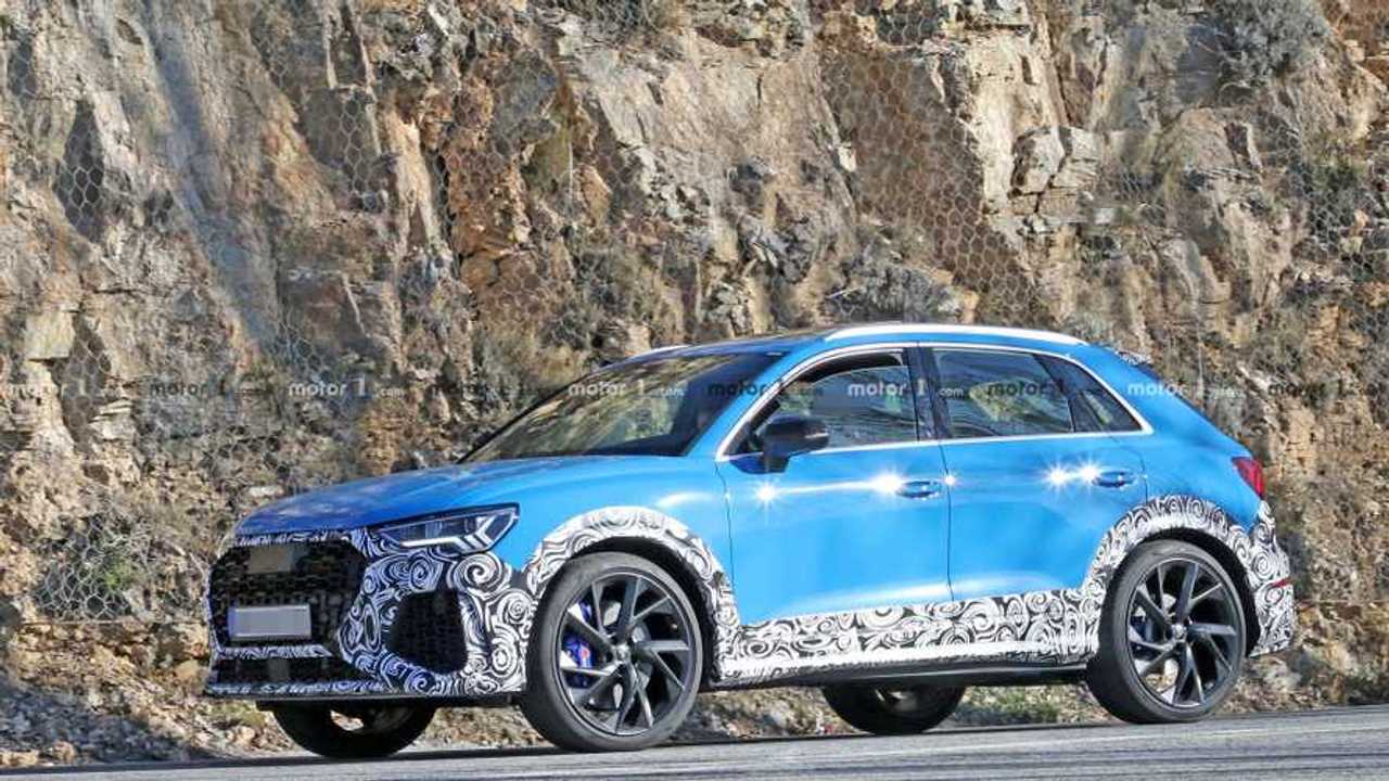 Audi RS Q3 2020 nuevas fotos espía