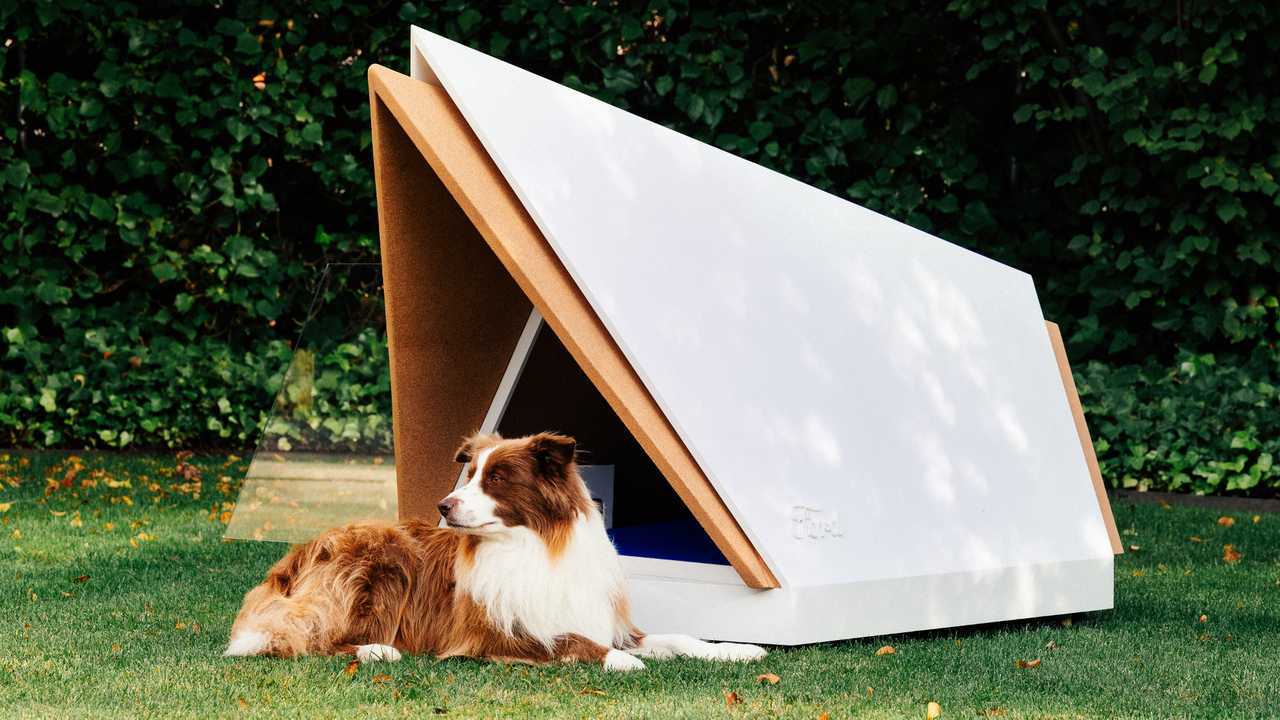 Ford noise-cancelling dog kennel