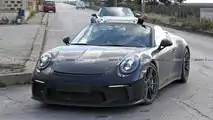 Photo espion Porsche 911 Speedster