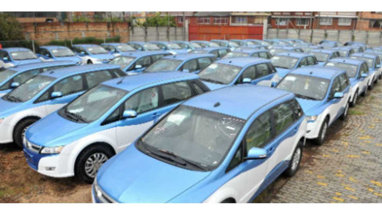 Thanks to BYD e6, Colombia Now Has the Largest Electric Taxi Fleet in South America