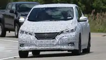 2018 Nissan Leaf casus fotoğrafları