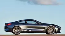 BMW 8 Series concept leaked official image