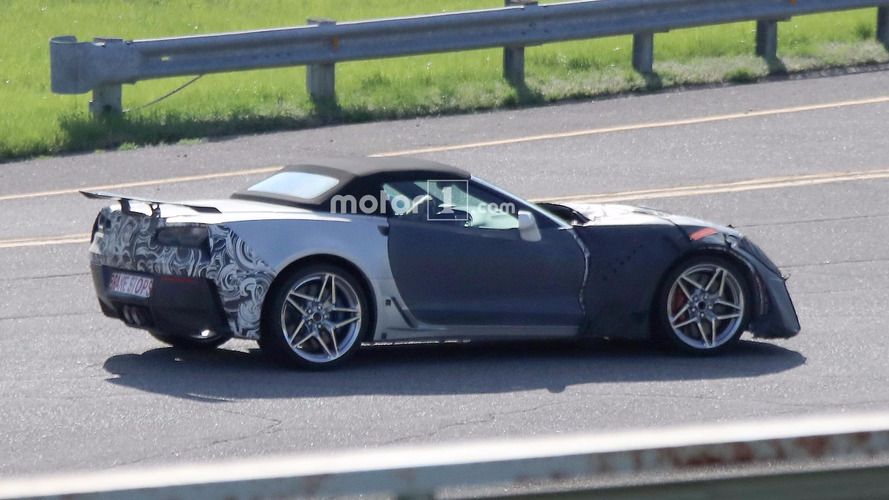 Chevrolet Corvette ZR1 Convertible Spy Pics