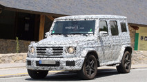 2018 Mercedes-AMG G63 iç mekan casus