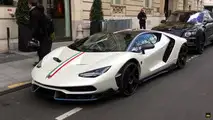 Lamborghini Centenario sokaklarda