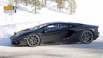 New Lamborghini Aventador version spy photo