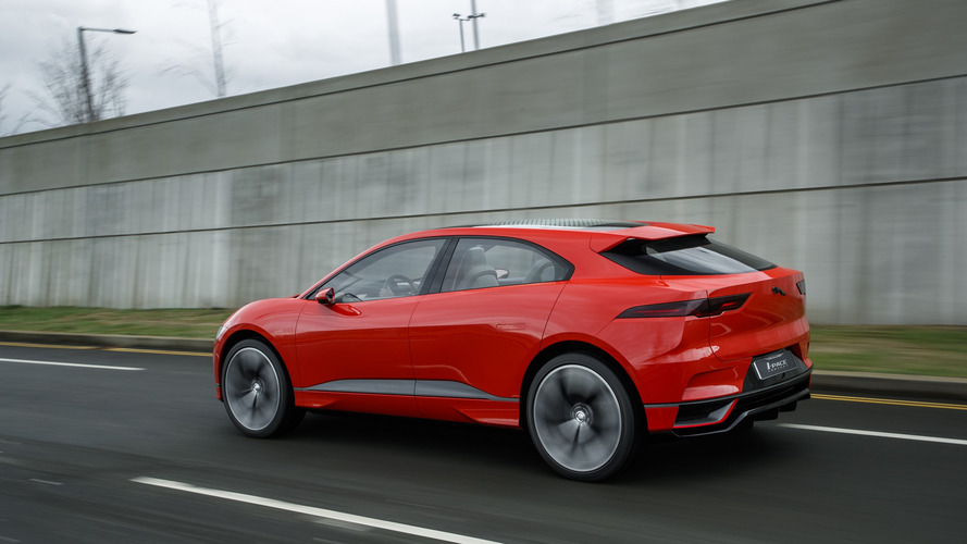 Jaguar I-Pace concept in London