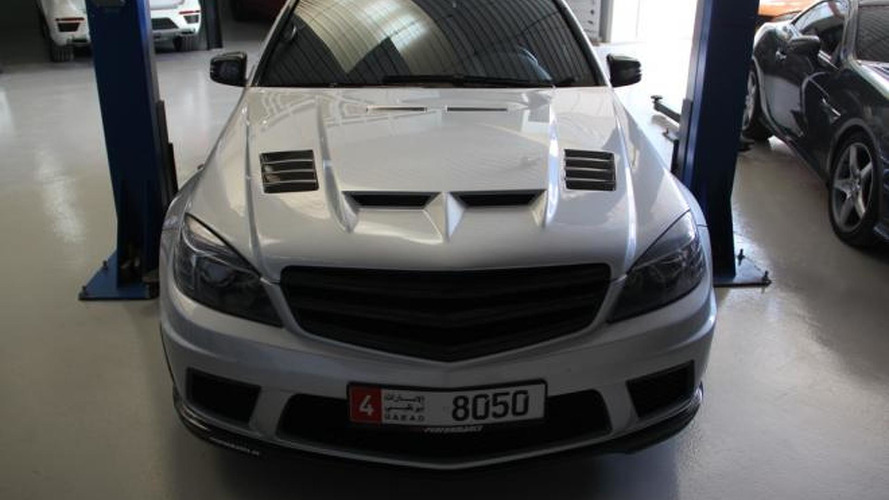 Pp Performance Modifies Mercedes Benz C63 Amg With Sls Parts Motor1 Com Photos