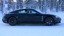 Porsche Mission E Winter Spy Shots