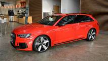 2018 Audi RS4 Avant Misano Red