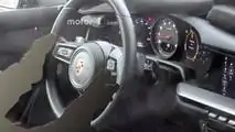 Nuova Porsche 911 - Foto Spia Interni