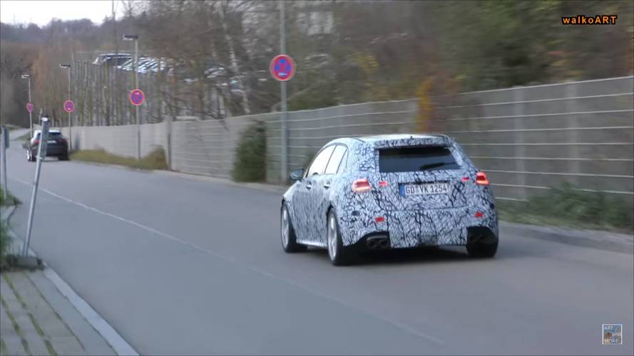 VIDÉO - La future Mercedes-AMG A 45 se promène