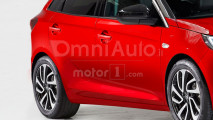 Nuova Opel Corsa, il rendering