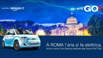 Leasys GO! Roma, il car sharing della Fiat 500 elettrica