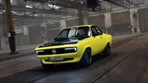 Opel Manta GSe ElektroMod: First seat rehearsal