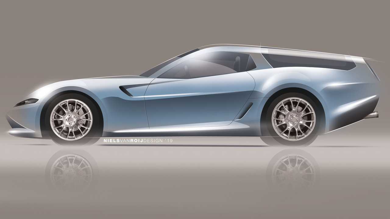 Ferrari Daytona Shooting Brake Hommage By Niels van Roij Design