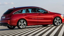 2015 Mercedes CLA Shooting Brake render