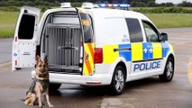 Volkswagen Caddy Polizeiwagen