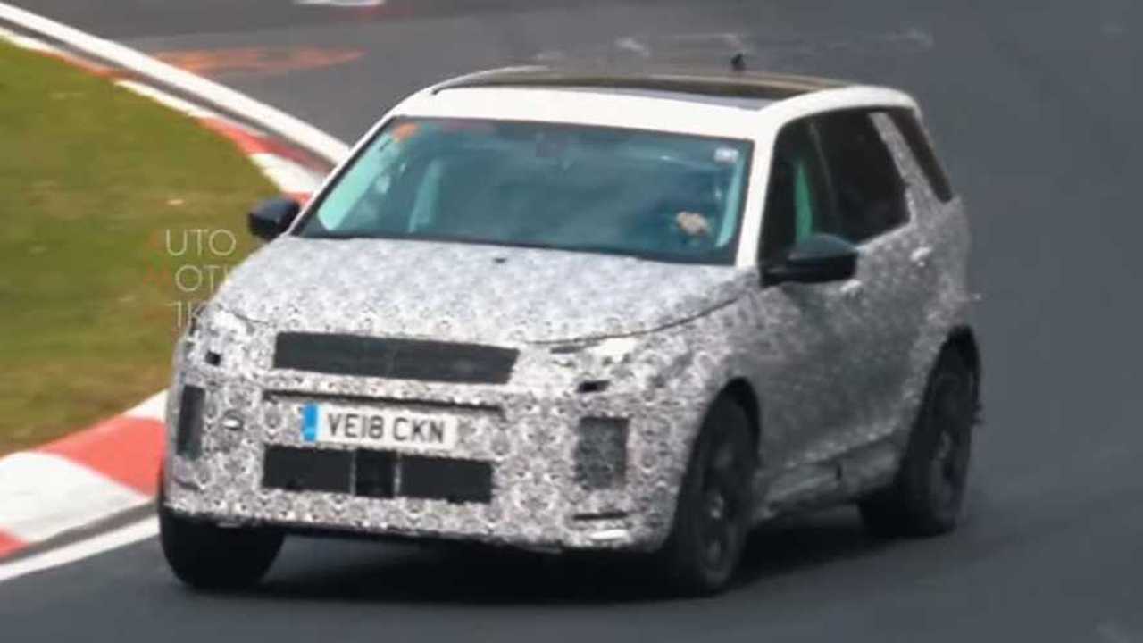 Land Rover Discovery Sport Nurburgring test