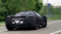 Ferrari hibrit süper otomobil casus görüntüleri
