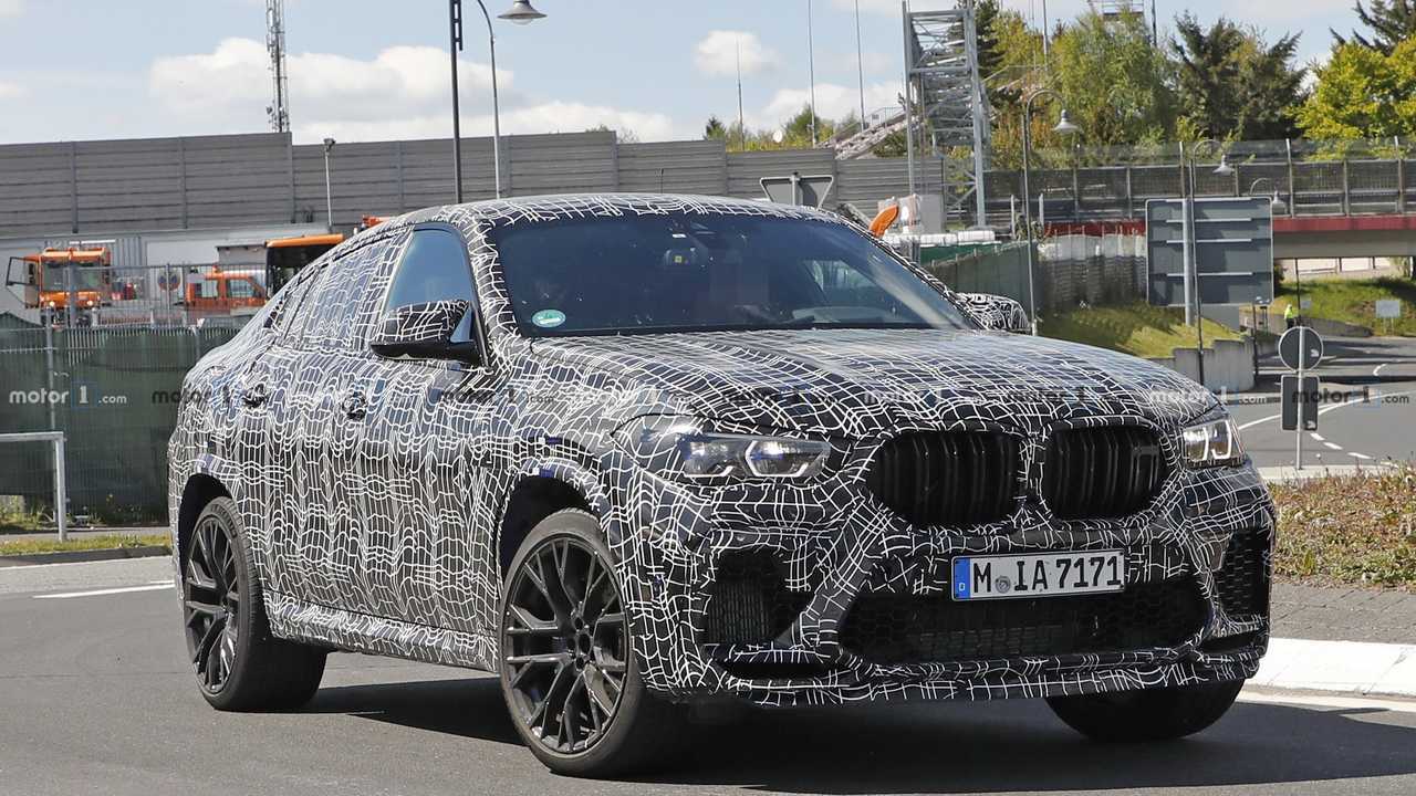 Новый BMW X6 M шпионское фото